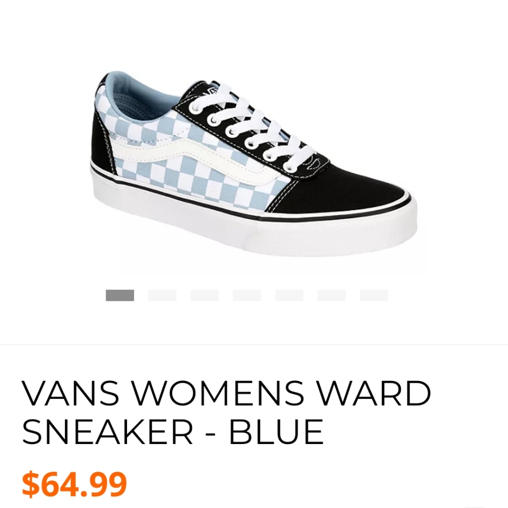 Van's sz 8.5wnns used good condition